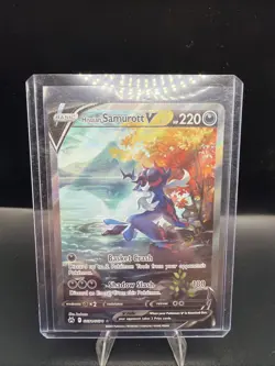 Pokemon TCG Hisuian Samurott v Crown Zenith: Galarian Gallery GG51/GG70 Holo - Image 1