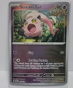 Pokemon Scream Tail Master Ball Pattern 042/131 Sv: Prismatic Evolutions Holo - Image 5