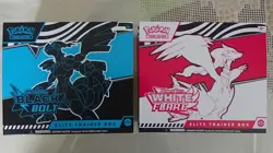 Pokemon Black Bolt and White Flare ETB Elite Trainer Boxes - No Packs Or Promos! - Image 1