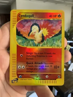 Cyndaquil 104/165 - Reverse Holo Expedition Base Set Pokemon TCG VLP - Image 1