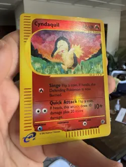 Cyndaquil 104/165 - Reverse Holo Expedition Base Set Pokemon TCG VLP - Image 3