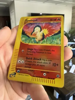 Cyndaquil 104/165 - Reverse Holo Expedition Base Set Pokemon TCG VLP - Image 5