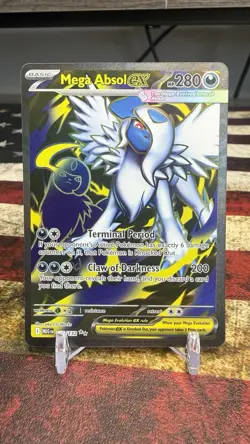 Mega Absol ex 161/132 MINT - ME01: Mega Evolution - Ultra Rare - Pokemon TCG - Image 1