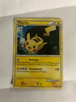 Pikachu HGSS03 - Black Star Promo - Holo W/ Swirl - Pokemon - MP used - Image 1
