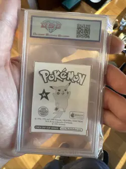 1999 Merlin Pokemon Stickers Machamp #68 DSG Gem Mint 10 - Image 2