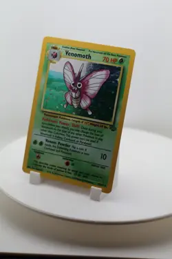 Pokemon Venomoth 13/64 Holo Rare Jungle Set WOTC Vintage LP - Image 4