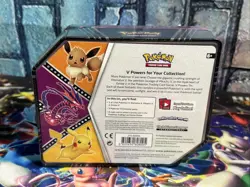 Pokemon TCG V Powers Tin Eternatus V 5 Booster Packs Factory Sealed - Image 4