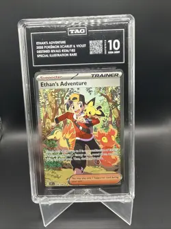 Pokemon Ethan's Adventure #236/182 Destined Rivals TAG 10 GEM MINT - Image 1