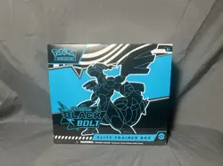 Pokemon Scarlet & Violet Black Bolt Elite Trainer !!!small tear!!! - Image 1