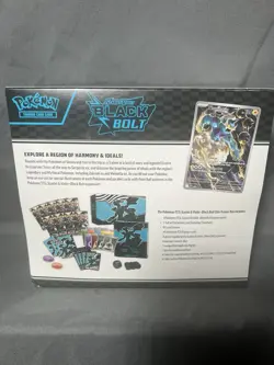 Pokemon Scarlet & Violet Black Bolt Elite Trainer !!!small tear!!! - Image 5