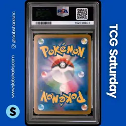 2023 POKEMON X BOSS COFFEE MERCH JP SV BS PROMO #270 ROCKETS GIOVANNI PSA 10 - Image 2