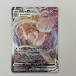 Pokemon Mew VMAX Full Art Ultra Rare Holo Swsh08 Fusion Strike 114/264 310 HP - Image 1