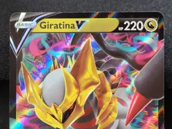 Pokemon TCG Giratina V 130/196 (Ultra Rare) Lost Origin NM - Image 4