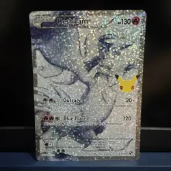Pokemon TCG Reshiram 113/114 Celebrations 25th Anniversary NM - Image 1