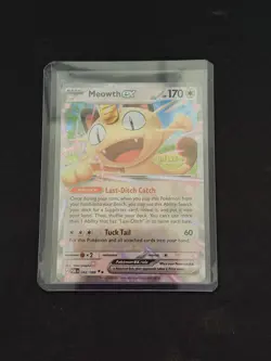 Pokemon TCG - Meowth Ex 062/088 NM - Perfect Order - Image 1