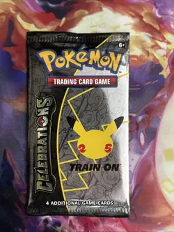 Pokemon Celebrations Booster Pack X1 Brand New Sealed Pack! - Image 1