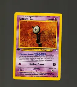 Pokemon 1st Edition Unown L 86/105 - Neo Destiny Near Mint Card Pokemon Vtg 2002 - Image 1