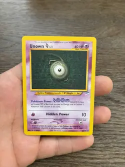 Unown [Z] 60/105 Neo Destiny Regular Pokemon Card Vintage LP - Image 1