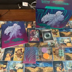 Journey Together ETB Accessories: Box, Book, Sleeves & 50 JT cards 1 EX. READ - Image 1