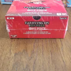 Bandai One Piece Card Game OP-13 Carrying On His Will English Booster Box - Image 2