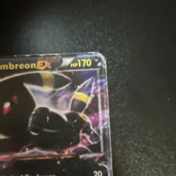 Pokemon Umbreon EX Ultra Rare Holo Fates Collide 55/124 Basic 170 HP Card - Image 3