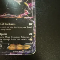 Pokemon Umbreon EX Ultra Rare Holo Fates Collide 55/124 Basic 170 HP Card - Image 4