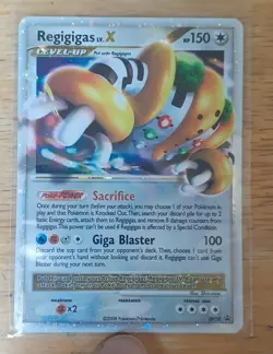 Pokemon Regigigas LV X Promo Holo DP30 Pokemon Promos Card English 2008 - Image 1
