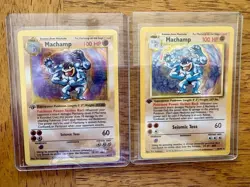 WOTC Pokemon TCG 1st Edition Base Set NM- 69 Card Lot - Image 1