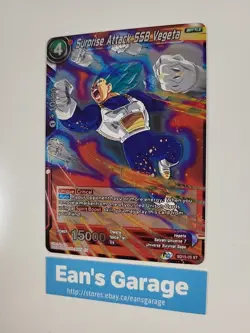 Dragon Ball Super Card Game Suprise Attack SSB Vegeta SD15-05 ST foil - MN - Image 3