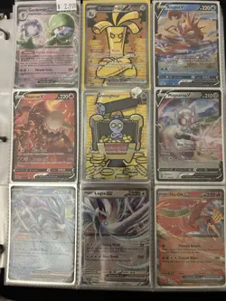 Pokemon TCG EX & V Foil Card Lot Gardevoir, Gholdengo, Kingler, Heatran - Image 1
