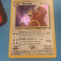 Pokemon TCG Ursaring Neo Discovery 15/75 Holo Unlimited Rare Card Near Mint - Image 2