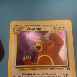 Pokemon TCG Ursaring Neo Discovery 15/75 Holo Unlimited Rare Card Near Mint - Image 3