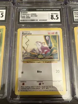 Pokemon CGC Graded Lot of 10 Slabs Cards English Base Neo Team Rocket - Image 3