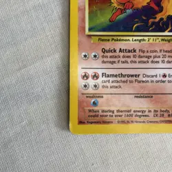 Pokemon Flareon Holo 3/64 Jungle 1999 WOTC Vintage Holographic Card - Image 4