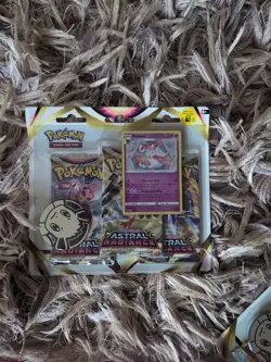 Pokemon TCG Astral Radiance 3 Pack Blister Pack Factory Sealed UK Seller - Image 2