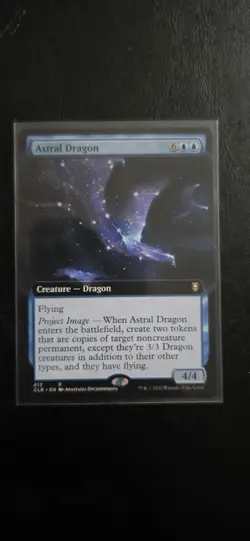 MtG Commander Legends 2 Extended Astral Dragon 613 M/NM Flat Ship VCT123889 - Image 1