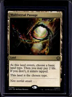 2025 Magic MTG Marvel's Spider-Man Multiversal Passage Foil Rare #0180 - Image 1