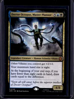 2025 Magic MTG Marvel's Spider-Man Doctor Octopus Master Planner Foil #0128 - Image 1