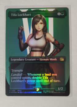 TIFA LOCKHART - Borderless, Foil - Final Fantasy - MTG Rare #391 - Image 1