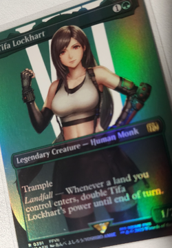 TIFA LOCKHART - Borderless, Foil - Final Fantasy - MTG Rare #391 - Image 2