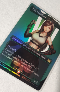 TIFA LOCKHART - Borderless, Foil - Final Fantasy - MTG Rare #391 - Image 3