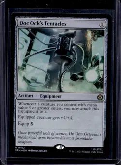 2025 Magic MTG Marvel's Spider-Man Doc Ock's Tentacles Foil Rare #0162 - Image 1