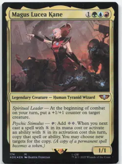 Magus Lucea Kane *Foil* 40K 174 NM - Image 1