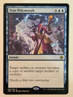 MTG True Polymorph AFR 193/281 Regular Rare - Image 2