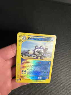 Pokemon TCG Poliwrath 60/165 Expedition Reverse Holo HP - Image 5
