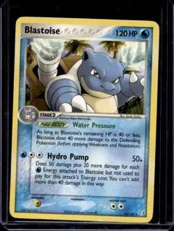 2006 Pokemon EX Crystal Guardians Blastoise #14/100 - Image 1