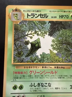 LP - Pokemon Japanese Vending Series 1 (Blue) Metapod No. 011 Glossy - Image 2