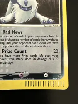 Absol 1/97 EX Dragon Holo Rare Pokemon TCG Nintendo LP - Image 4