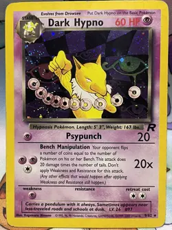 Dark Hypno 9/82 | Team Rocket Unlimited Holo | Pokemon Rare Holo | MP - Image 1