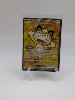 Pokemon TCG Perfect Order Meowth ex Full Art 107/088 - Image 1